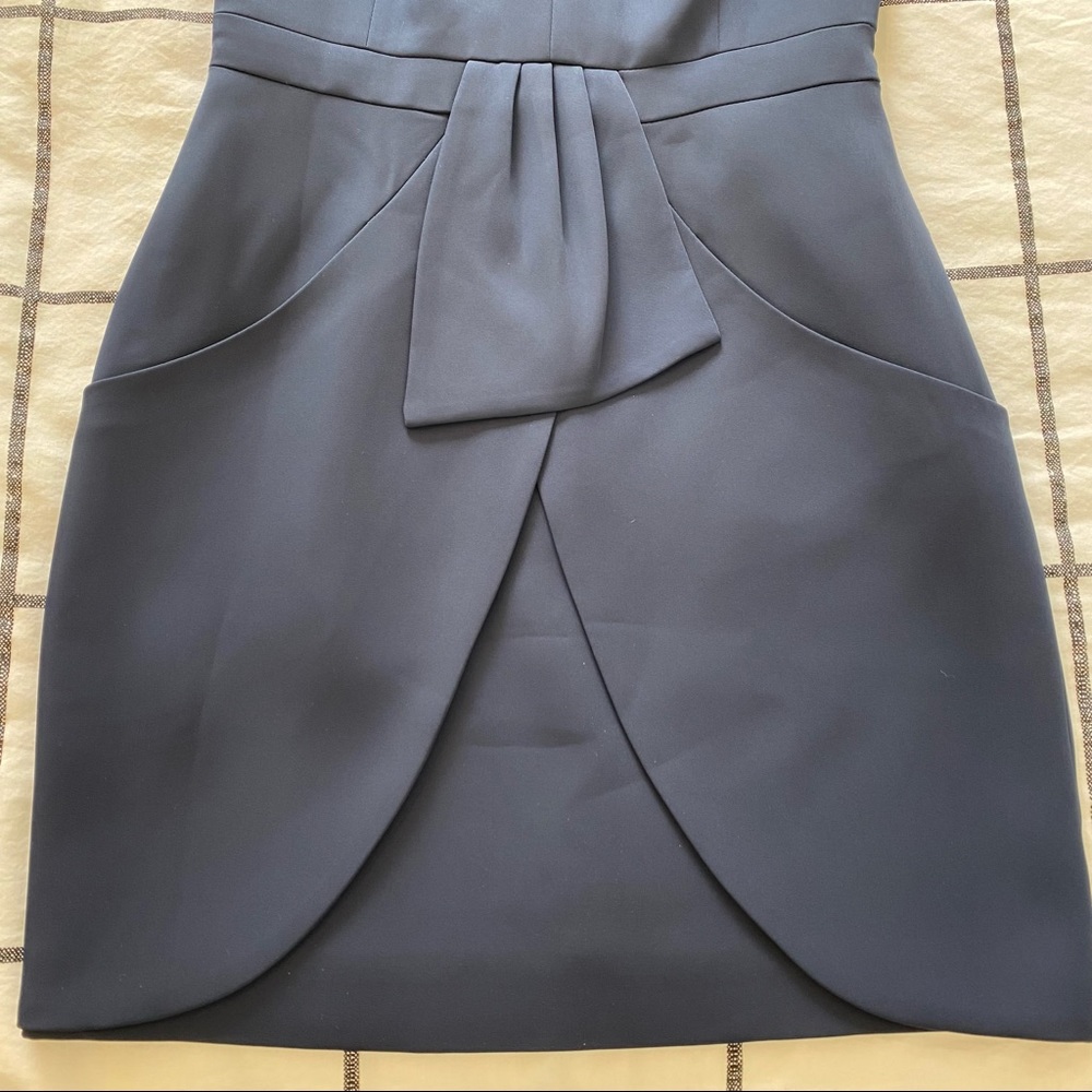 BCBGMAXAZRIA Clare Dress Dark Navy - Picture 8 of 11